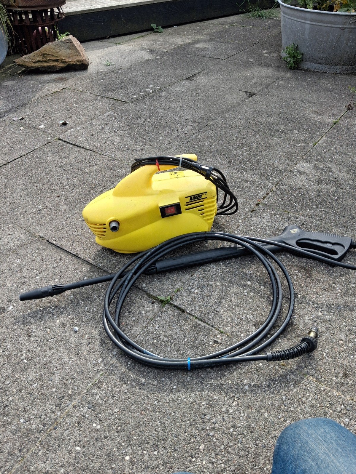 kinzo hogedruk reiniger, Ophalen of Verzenden, Gebruikt, Elektrisch, Kinzo