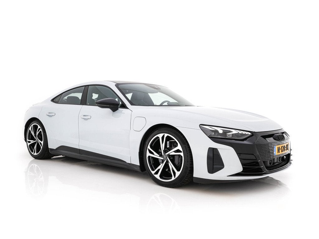Audi e-tron GT edition ZERO 93 kWh [ 3-Fase-11kW ] {SoH-90%}, Auto's, Audi, Automaat, 479 km, Zwart, 93 kWh