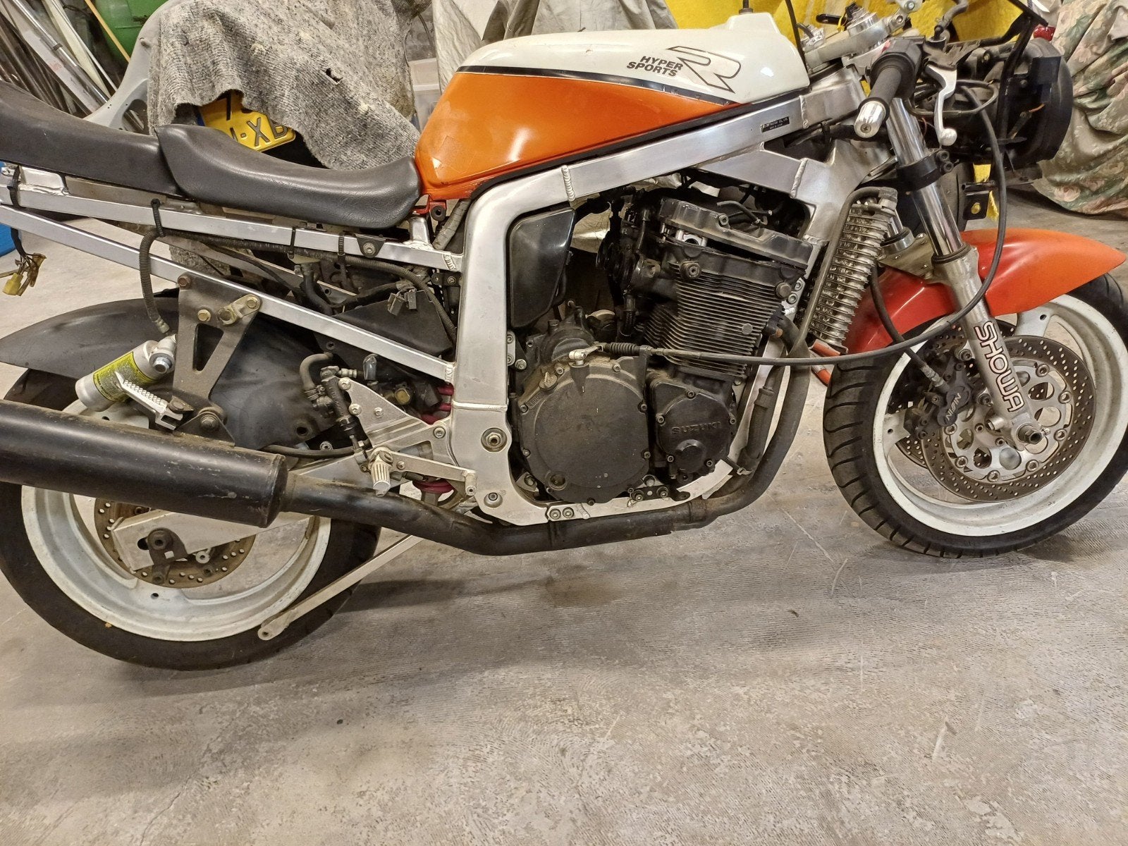 GSXR750 onderdelen 1988 1989 Slingshot GSXR1100 classic race, Ophalen of Verzenden