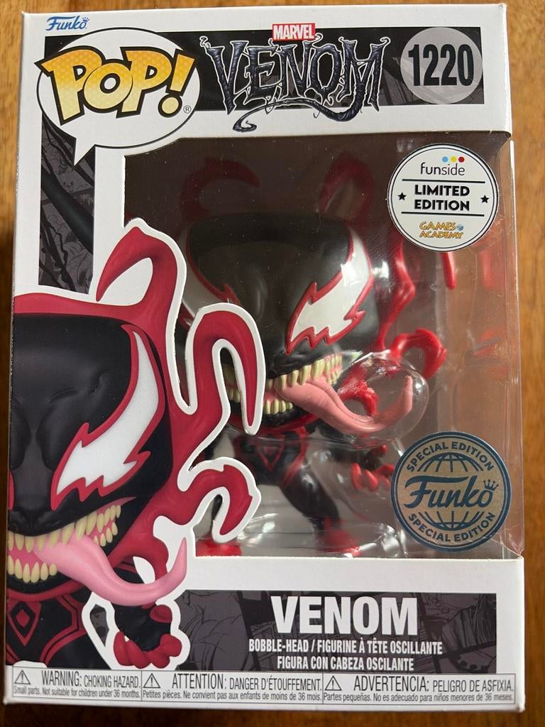 Funko Pop! Marvel Venom 1220 Limited Edition Bobble-Head, Ophalen, Zo goed als nieuw