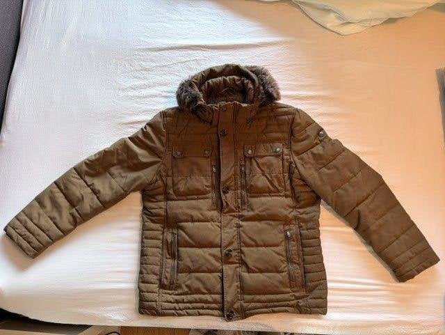 Gewatterde Reset heren winterjas, Kleding | Heren, Bruin, Reset, Overige maten, Ophalen of Verzenden