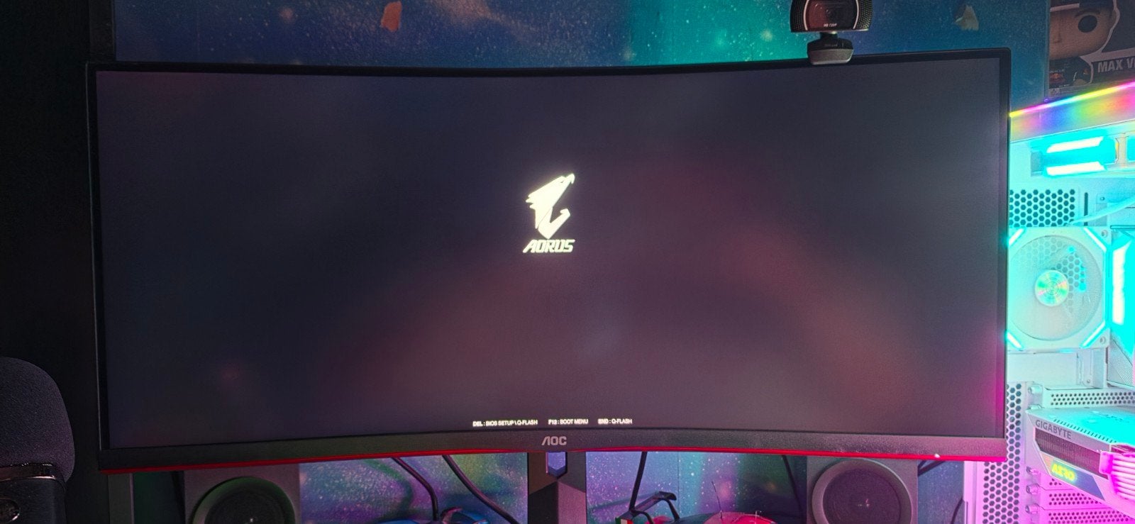 AOC CU34G2X/BK curved gaming monitor, Computers en Software, Monitoren, Ultrawide, 101 t/m 150 Hz, VA, Zo goed als nieuw