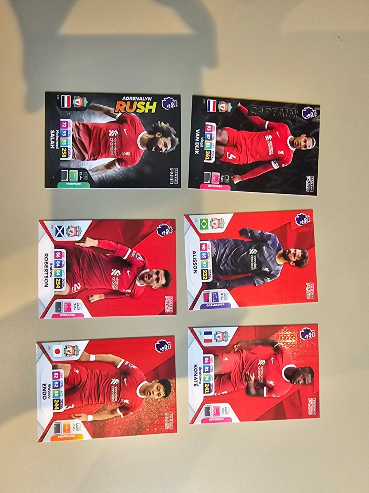 Panini Adrenalyn XL Premier League 2024 Liverpool kaarten, Ophalen of Verzenden, Nieuw, Buitenlandse clubs, Spelerskaart