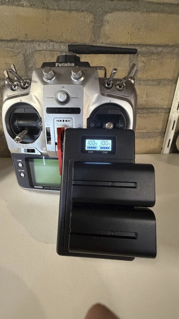 Futaba T12Z Afstandsbediening met Lader, Ophalen of Verzenden, Gebruikt, Overige typen
