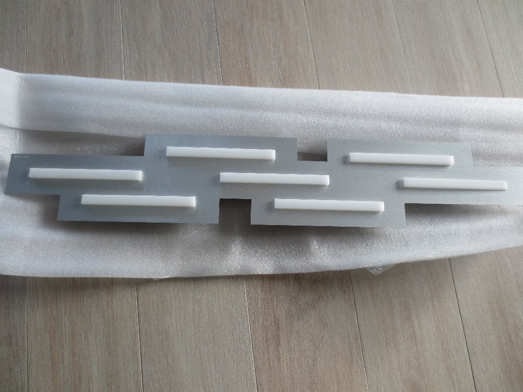 Grossmann wand / plafondlamp FIS 77-780-072 / LED, Ophalen, Zilver, Kunststof, Modern