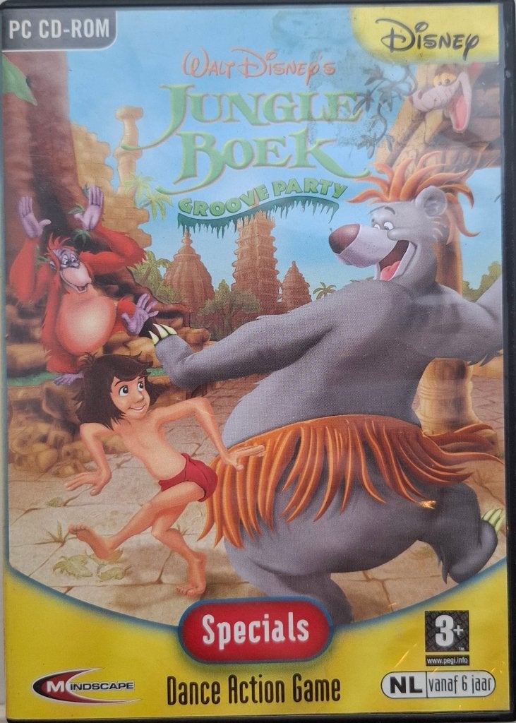 Walt Disney's Jungle Boek Groove Party PC CD-ROM, Spelcomputers en Games, Muziek, Mindscape, 2 spelers, Eén computer