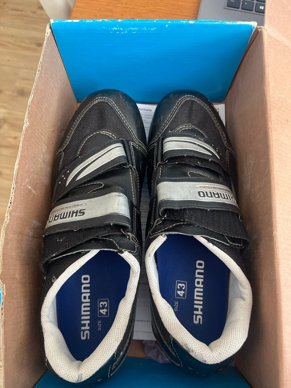 Shimano SH-R063 racefiets schoenen maat 43, Gebruikt, Heren, Schoenen, Overige maten