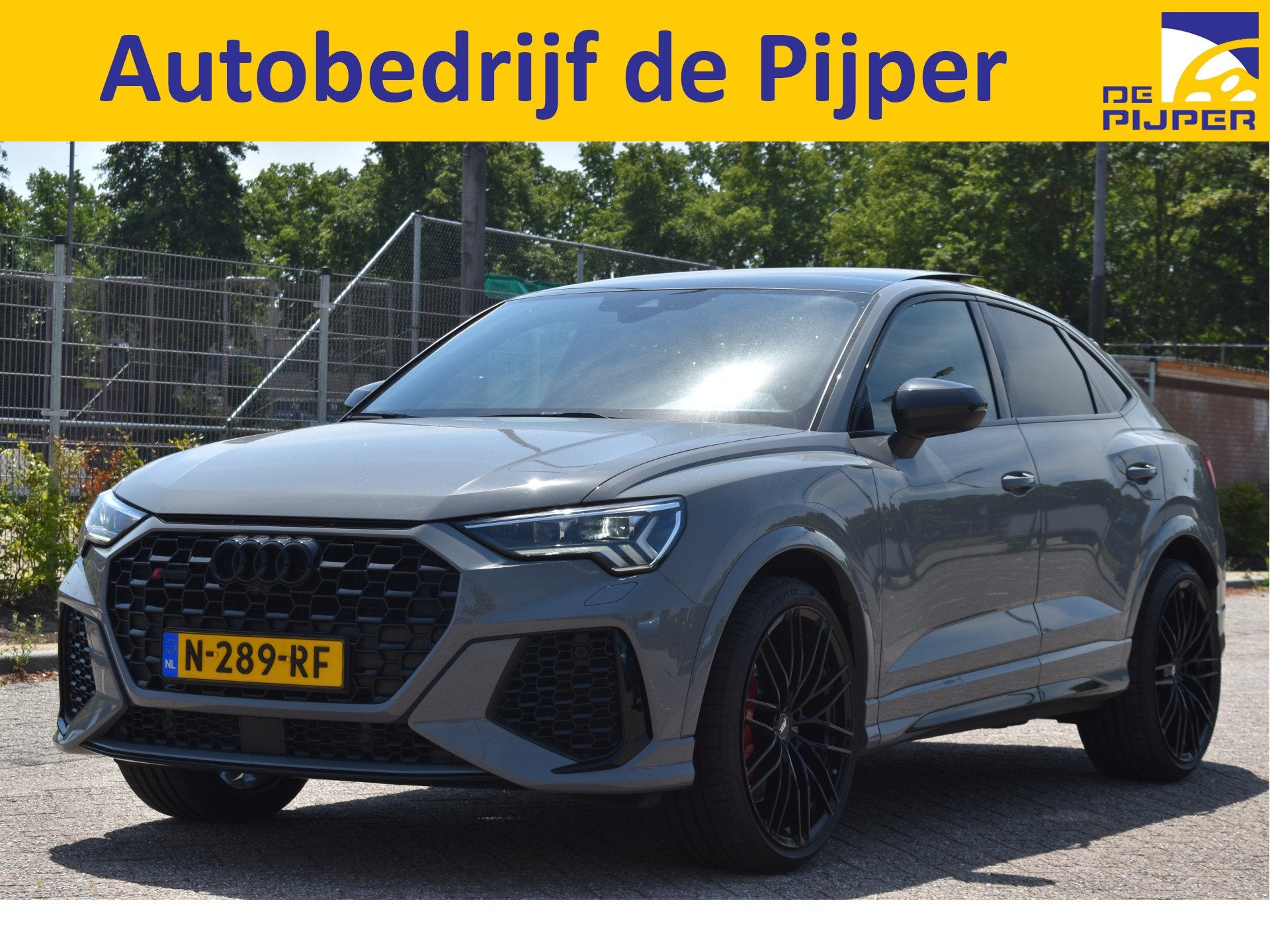 Audi Q3 Sportback TFSI RS 400pk Assist.pakket | Miltec | Nar, Auto's, Audi, Automaat, 12 maanden, Gebruikt, Zwart