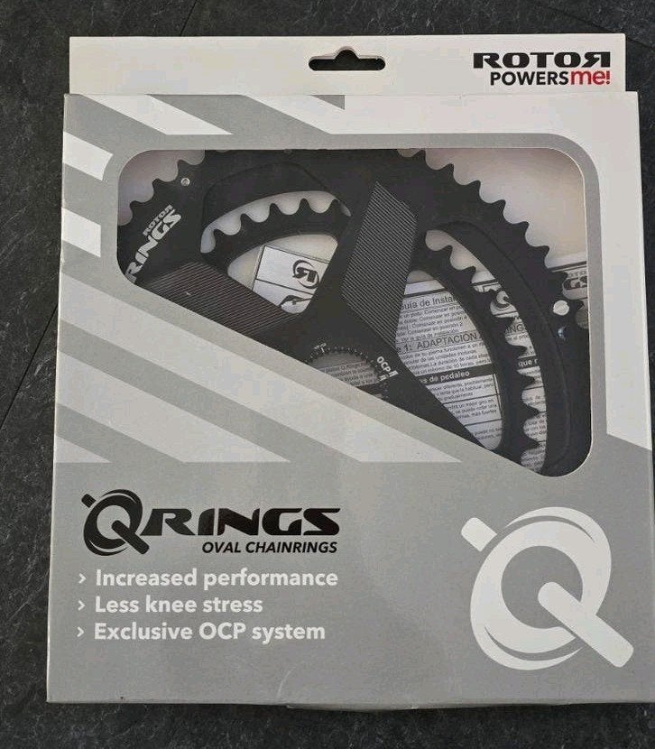 Rotor Q-Rings Ovaal Kettingblad - Nieuw in verpakking 53/39, Fietsen en Brommers, Fietsonderdelen, Nieuw, Racefiets, Ophalen of Verzenden