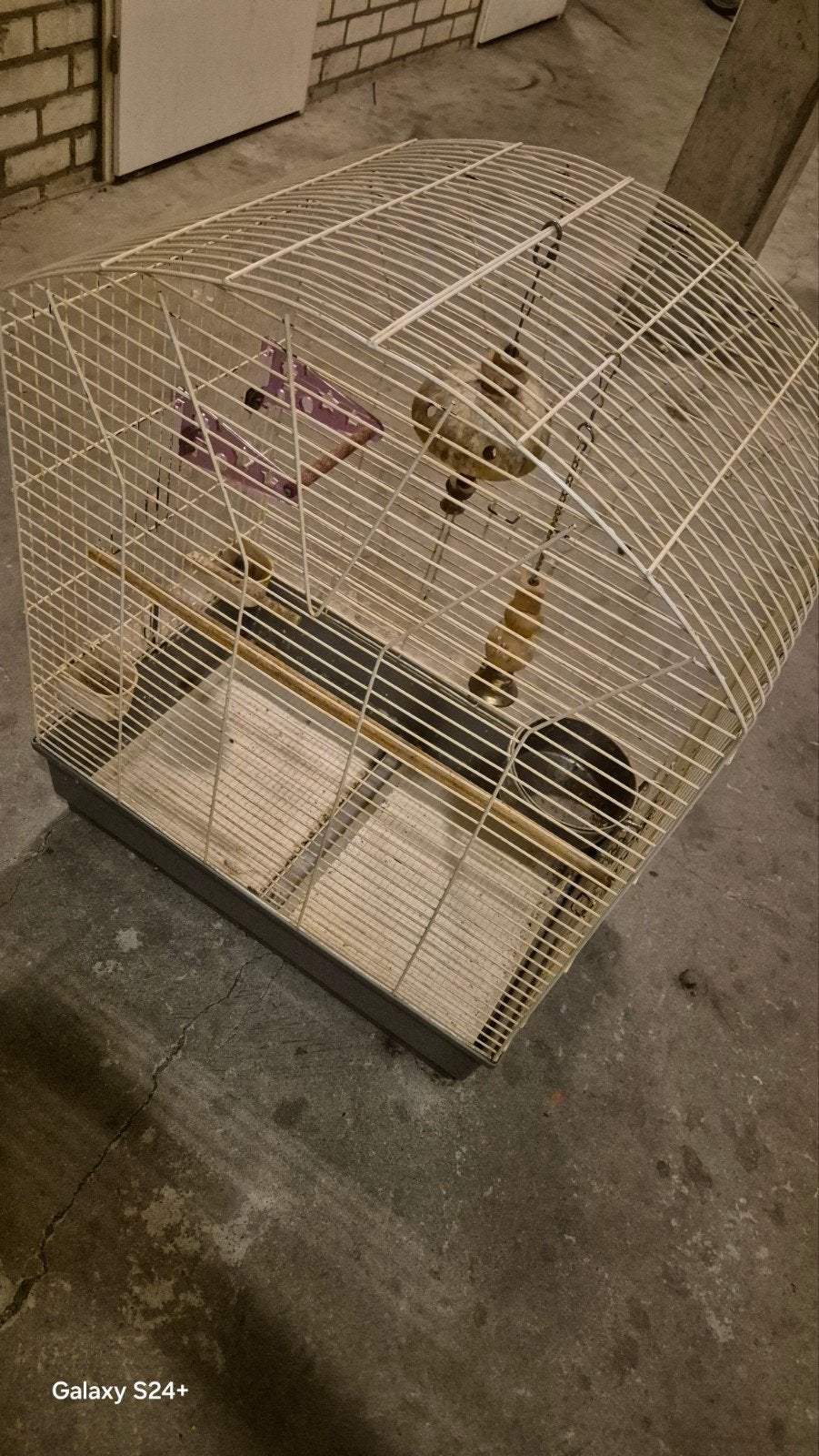 vogelkooi, Ophalen of Verzenden, Zo goed als nieuw, Metaal, Vogelkooi