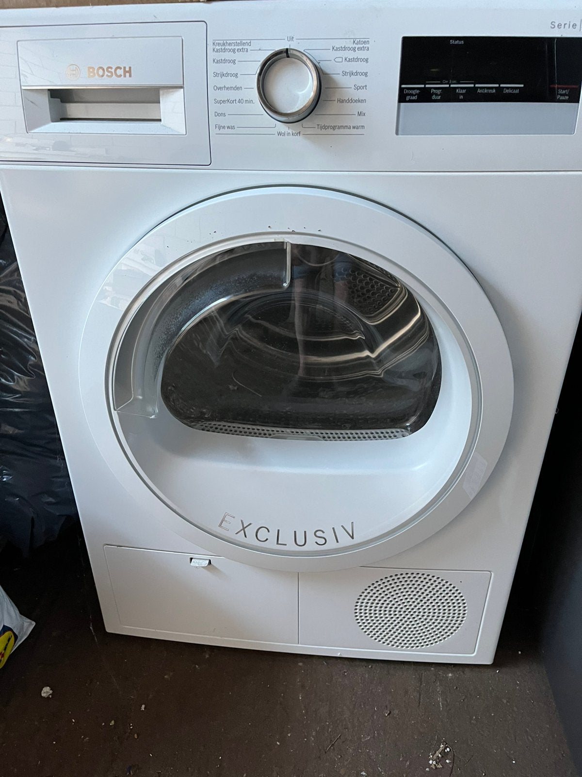 Droger en wasmachine., Witgoed en Apparatuur, Wasdrogers, Ophalen, Zo goed als nieuw, Condens