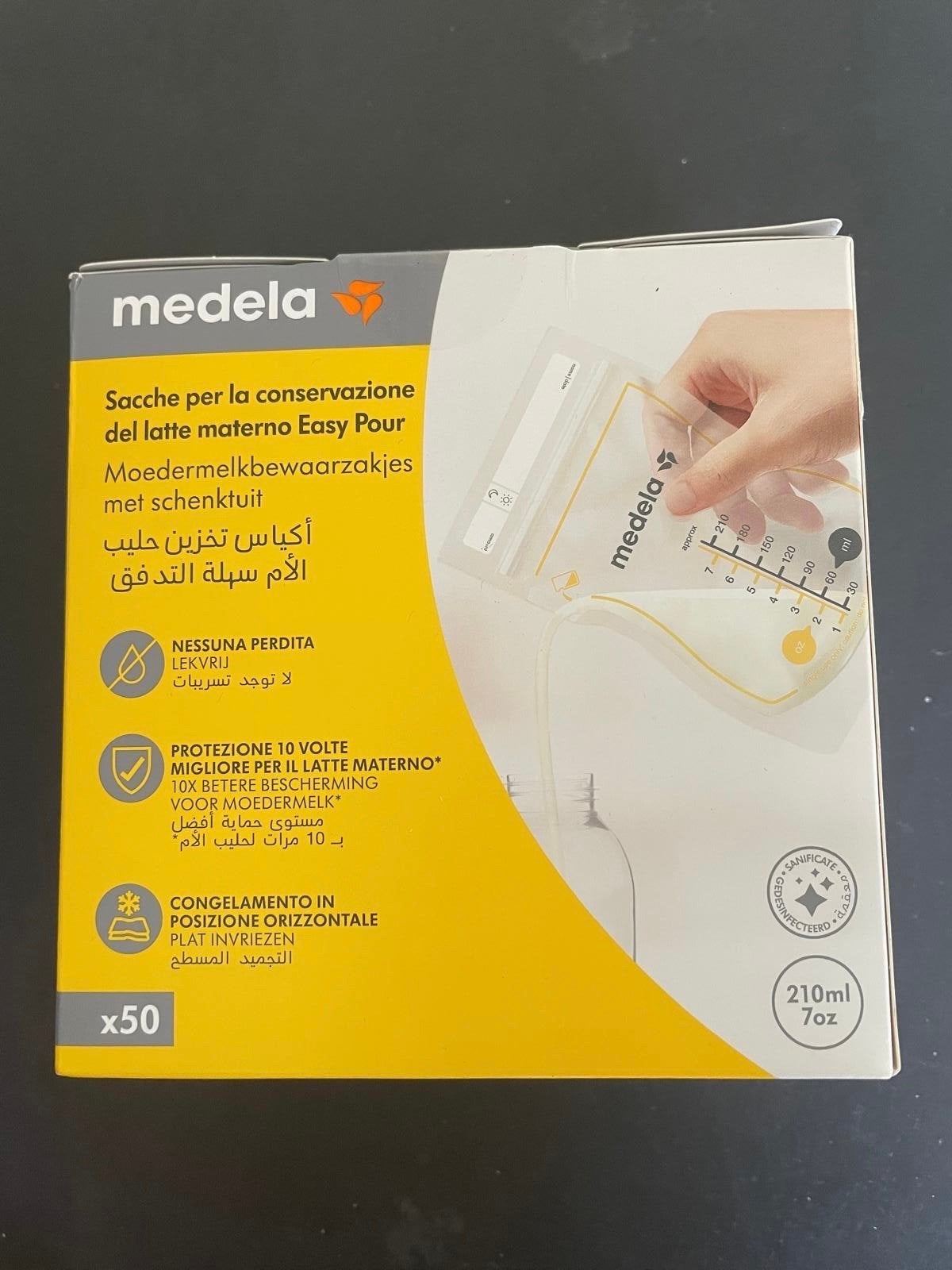 Nieuwe verpakking Medela moederbewaarzakjes /schenktuit 50st, Ophalen of Verzenden, Nieuw, Overige typen
