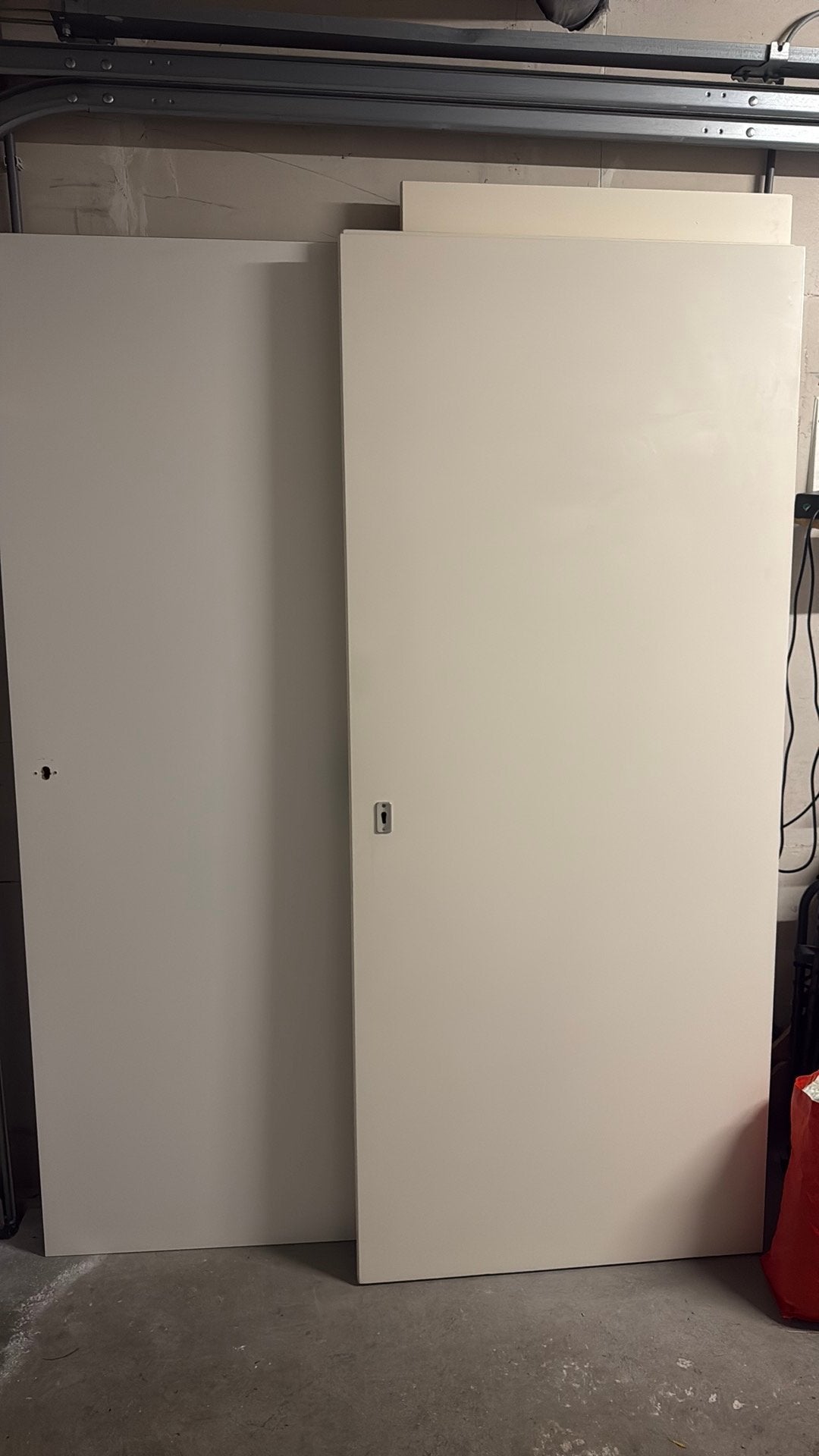 Diverse maten boarddeuren opdek, Doe-het-zelf en Verbouw, Deuren en Horren, Ophalen, Gebruikt, 80 tot 100 cm, Binnendeur