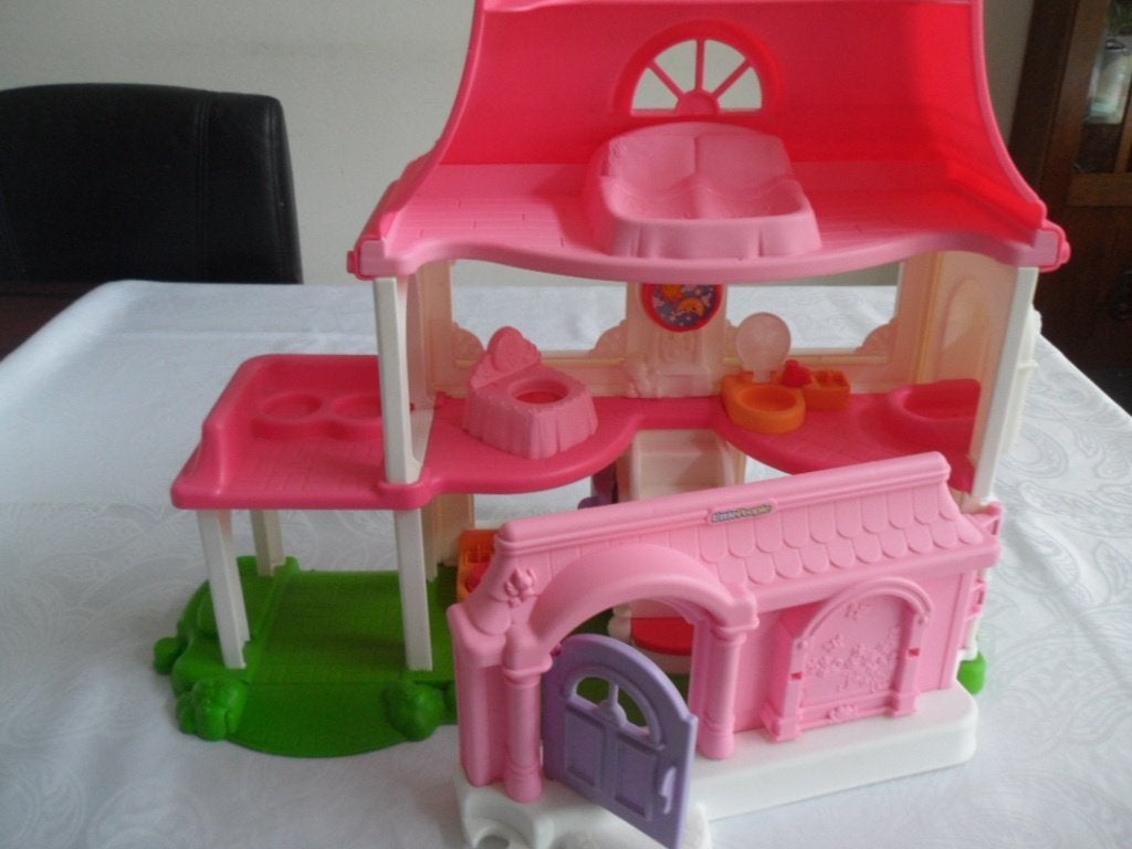 Little People vrolijke geluiden huis compleet + 2 extra sets, Kinderen en Baby's, Ophalen of Verzenden, Gebruikt, Speelset