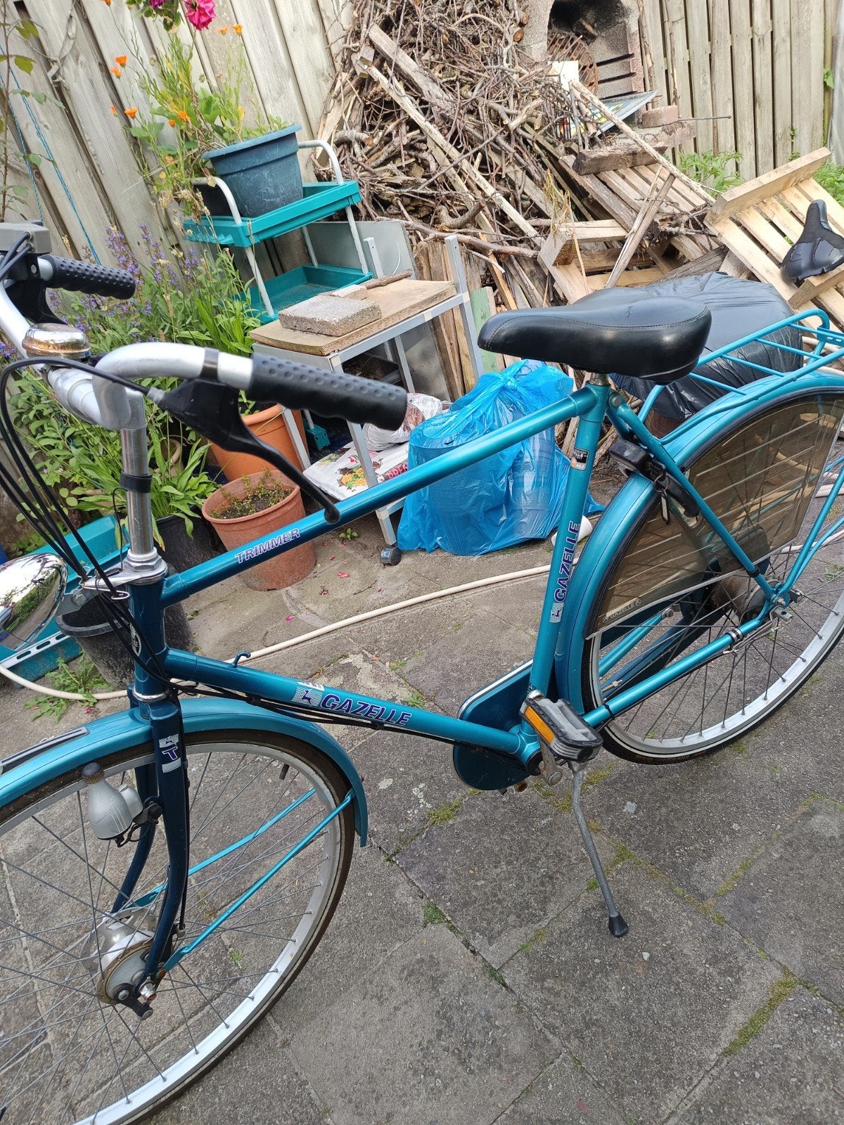 Gazelle Damesfiets - Gebruikt maar in goede staat, Ophalen, Terugtraprem, Gebruikt, 50 tot 53 cm