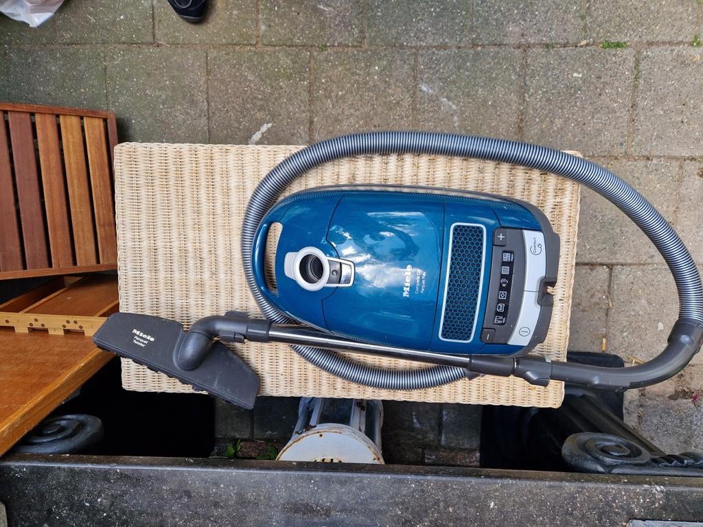 Miele Complete C3 Parquet Flex Sledestofzuiger, Witgoed en Apparatuur, Stofzuigers, Stofzak, Gebruikt, Ophalen of Verzenden, Geschikt voor harde vloeren