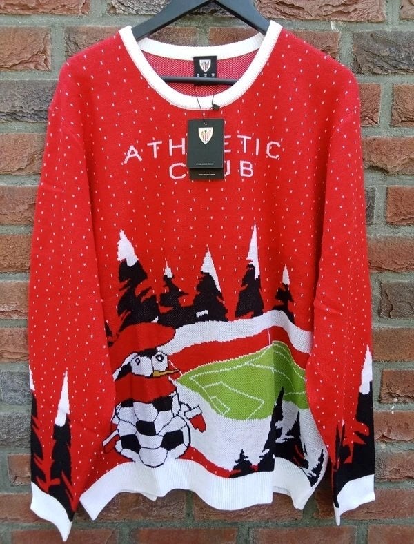 AC Athletic Club Bilbao Kersttrui maat XXL, Castore, Nieuw, Overige maten, Ophalen of Verzenden