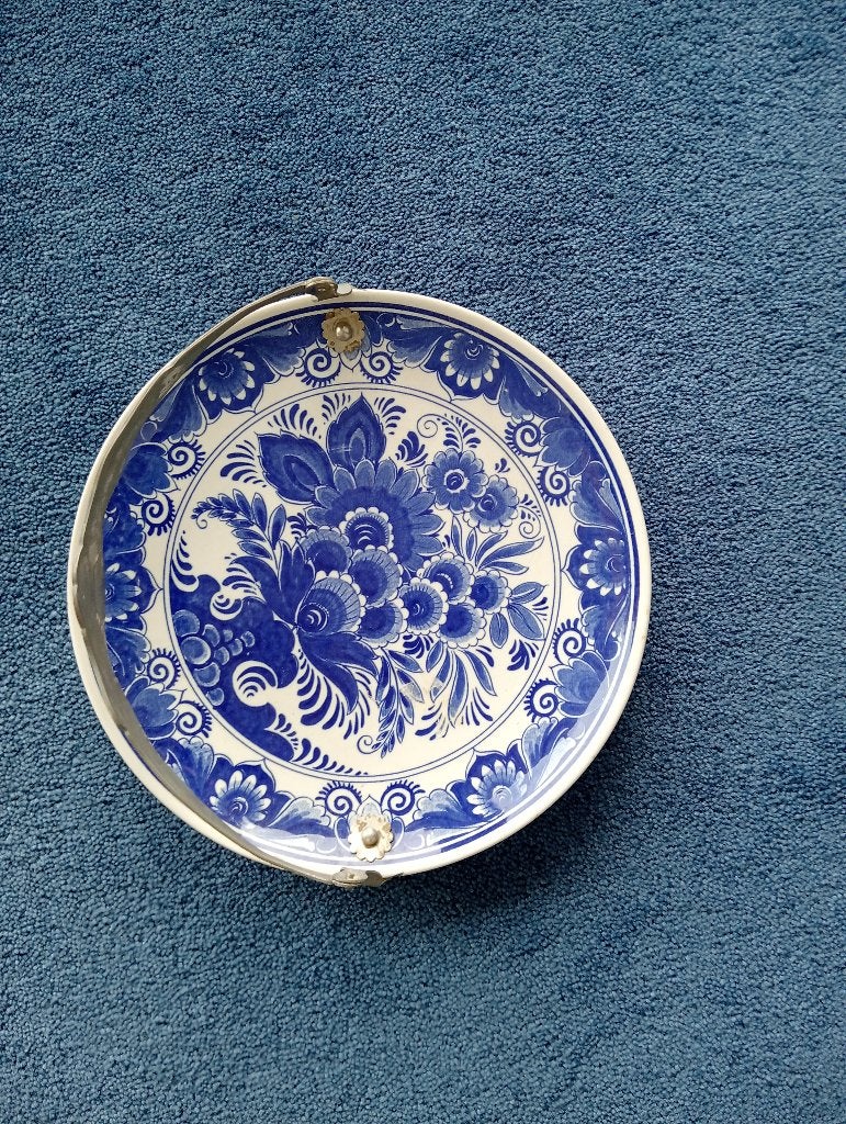 Plateel Schoonhoven PS hengsel schaaltje, Antiek en Kunst, Ophalen