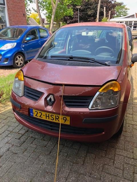 Renault Modus 1.2 16V, Auto's, Renault, Particulier, Modus, Benzine, B, MPV, Handgeschakeld, Geïmporteerd, Rood, Voorwielaandrijving