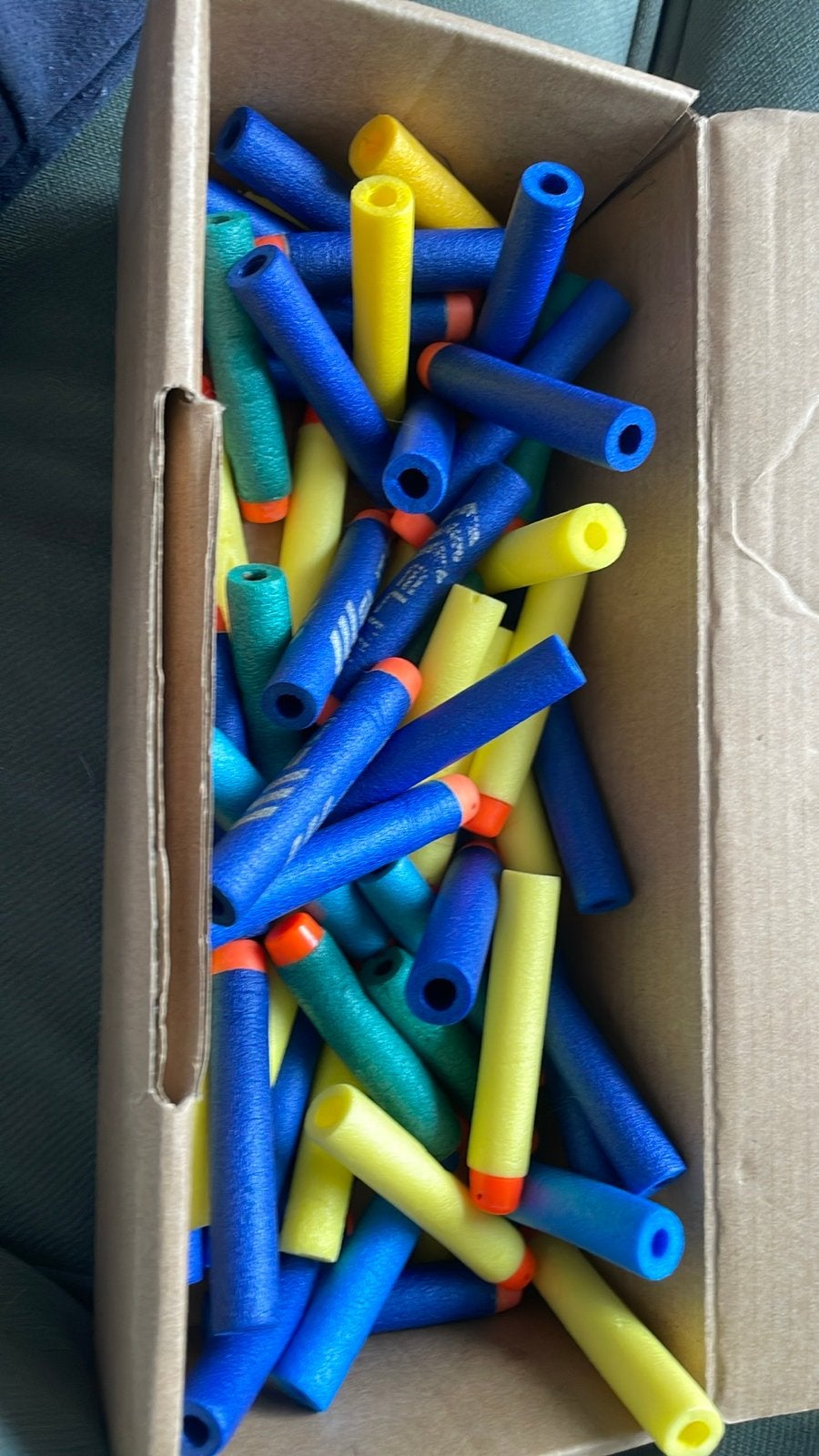 65 Nerf pijltjes- Diverse kleuren en types, Kinderen en Baby's, Ophalen, Gebruikt