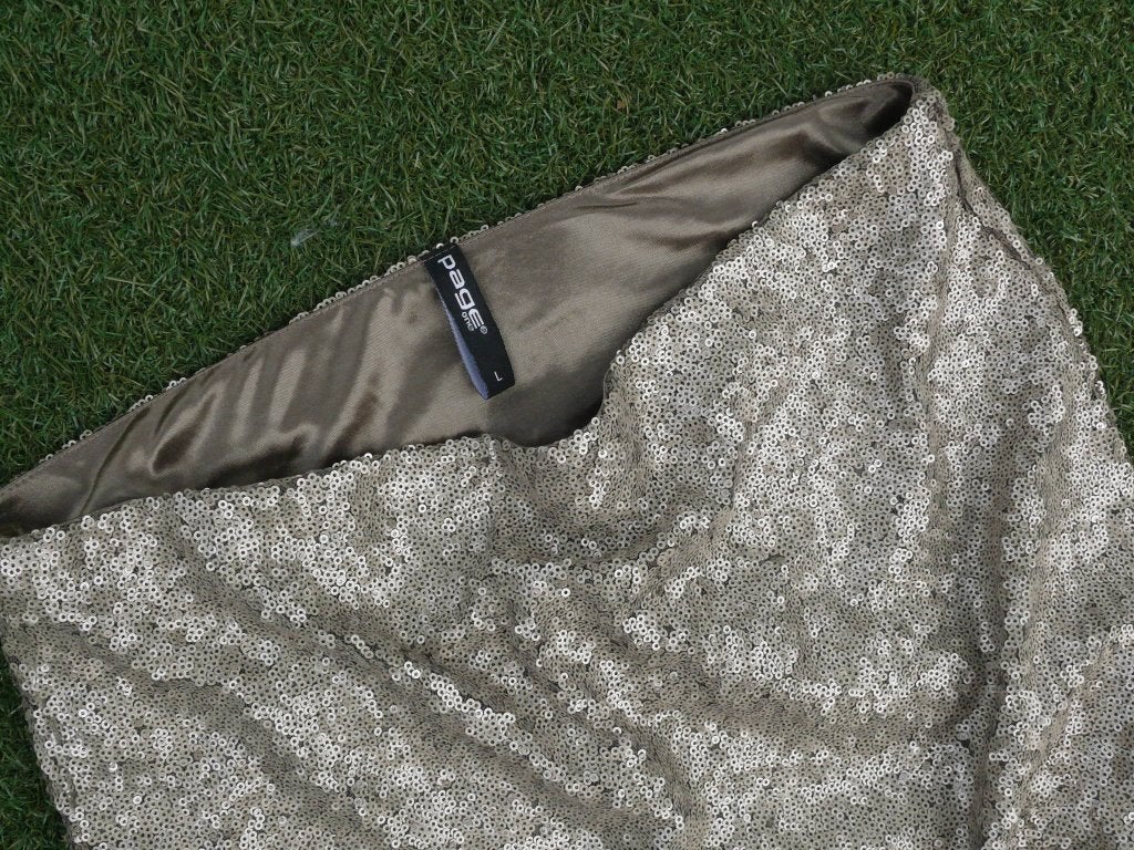 Page One feestelijke rok maat L stretch als nieuw, Kleding | Dames, Maat 38/40 (M), Beige, Ophalen of Verzenden, Zo goed als nieuw