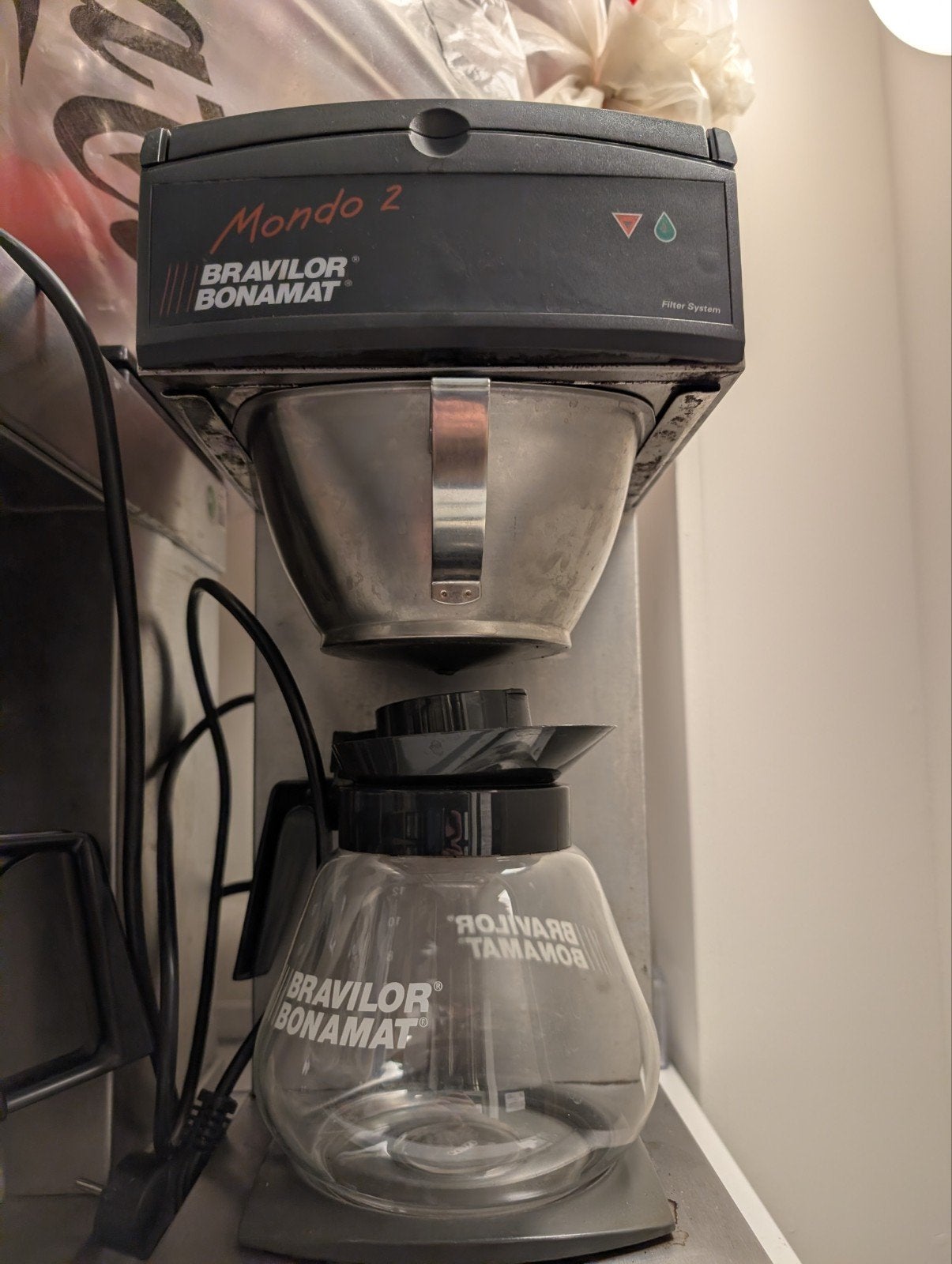 Bravilor Bonamat Mondo 2 Koffiemachine, Ophalen, Gebruikt, 10 kopjes of meer, Koffiemachine