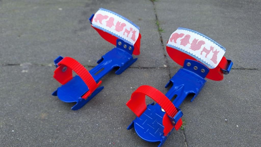 Verstelbare schaatsen voor kinderen - rood/blauw, Ophalen, Nieuw, Overige typen, Overige merken