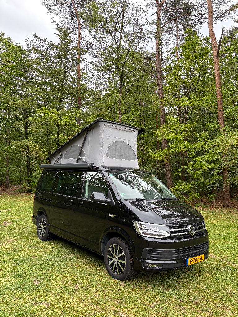 VW California Ocean 2.0 TDI 110KW AUT 2020 Zwart, Auto's, 4 stoelen, Zwart, 11 km/l, Diesel