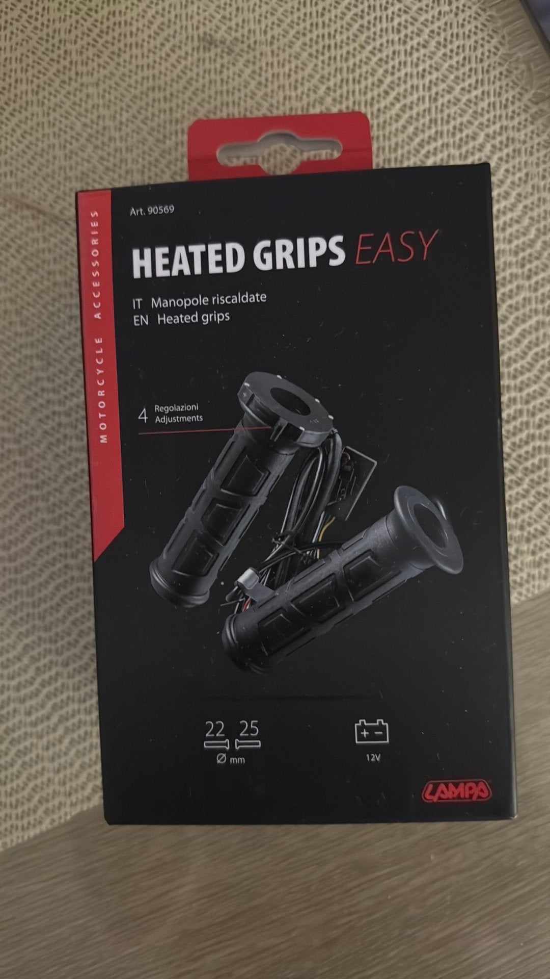 Lampa Verwarmde Handvatten Easy - Motor Accessoires, Ophalen of Verzenden, Nieuw
