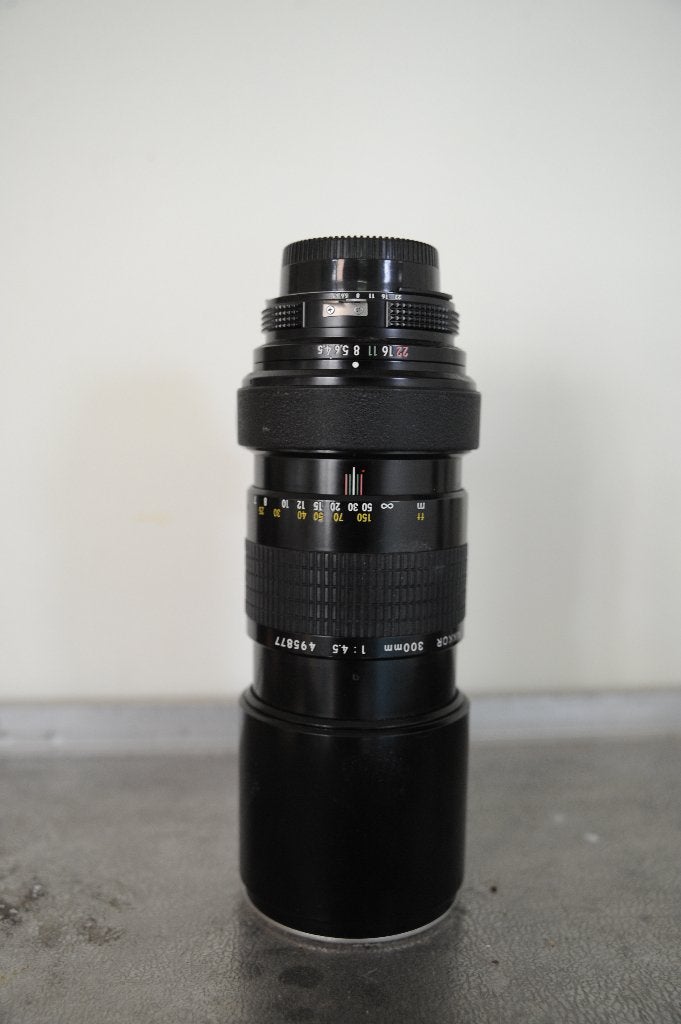 Nikon Nikkor 300mm f4.5, Statiefgondel, Nikon, Zo goed als nieuw, Nikon F-mount