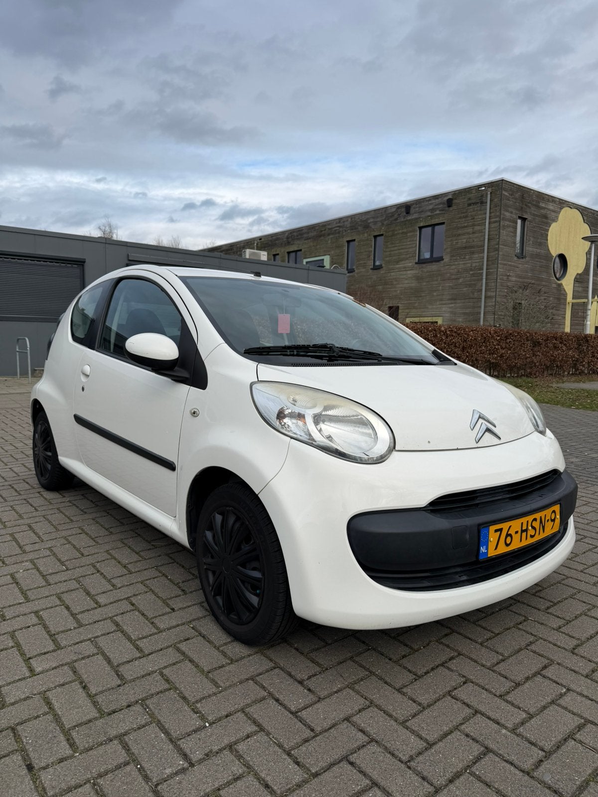 Citroën C1 1.0 3-DRS 2009 Wit, Auto's, Voorwielaandrijving, 4 stoelen, C1, Origineel Nederlands