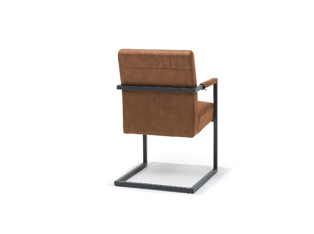 Eetkamerstoel/bank  JEEP Micro Leder Cognac extra korting, Bruin, Nieuw, Ophalen of Verzenden, Stof