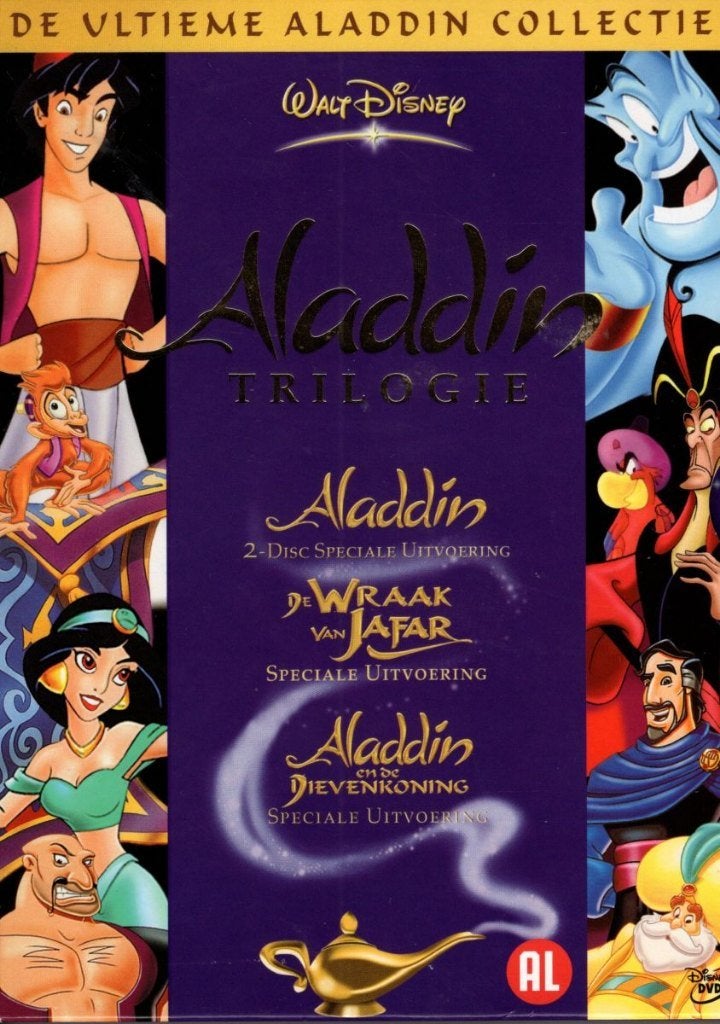 Aladdin Trilogy - Aladdin - 2 disc speciale uitoering - NL, Vanaf 16 jaar, Verzenden, Zo goed als nieuw