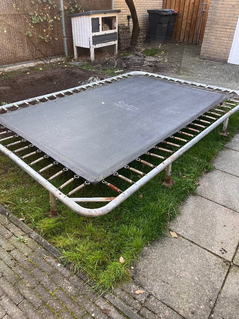 Trampoline 2x3 gratis, Kinderen en Baby's, Ophalen, Gebruikt