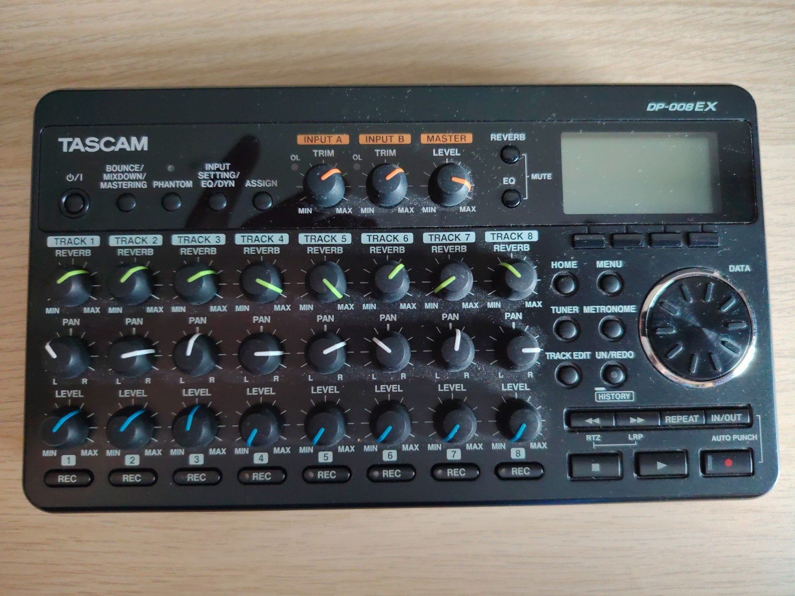 Tascam DP-008EX Digitale Portastudio Recorder, Muziek en Instrumenten, Ophalen of Verzenden, Gebruikt, 5 tot 10 kanalen
