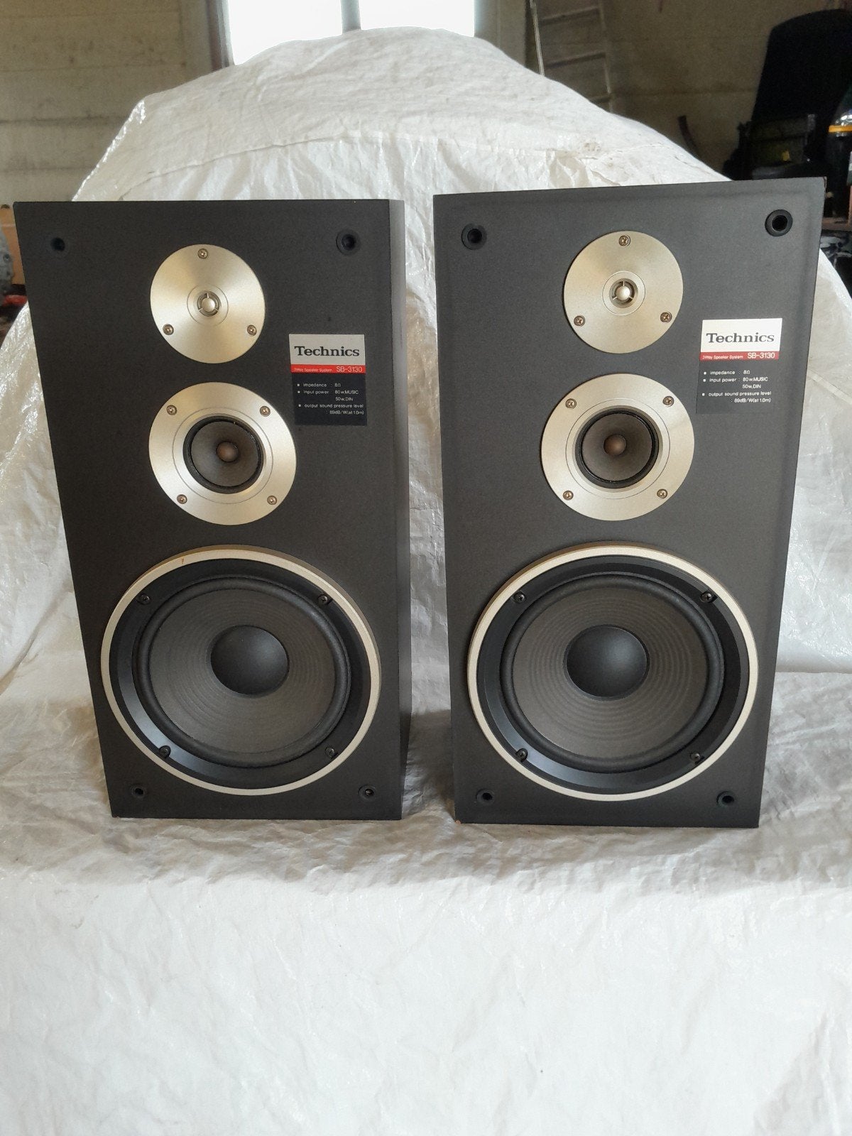 Technics SB-3130 3-weg luidsprekersysteem, Overige merken, Gebruikt, Ophalen of Verzenden, 60 tot 120 watt