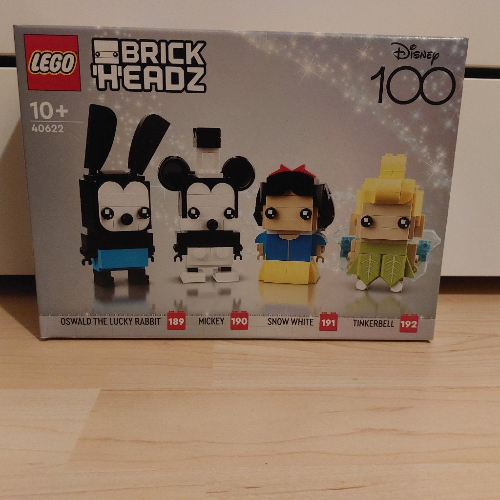 Lego disney 40622 Brickheadz 100 jaar Disney, Ophalen of Verzenden, Nieuw, Ongeopend/sealed