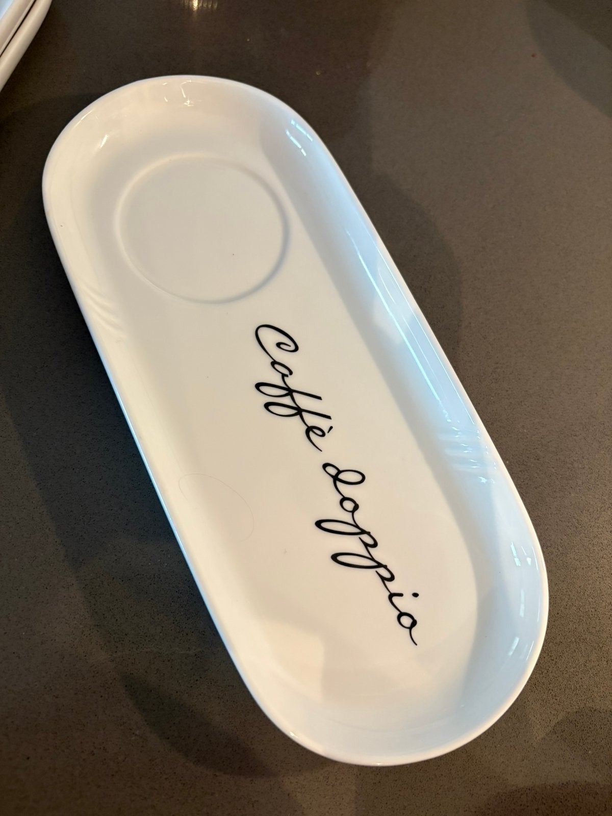 Riviera Maison koffiebordjes, Huis en Inrichting, Ophalen of Verzenden, Zo goed als nieuw