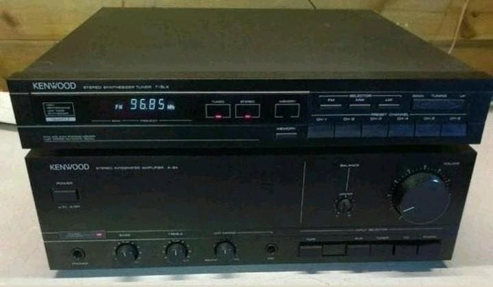 Kenwood set versterker s-3x + gratis tuner t-3lx, Audio, Tv en Foto, Stereo-sets, Ophalen of Verzenden, Gebruikt, Pioneer