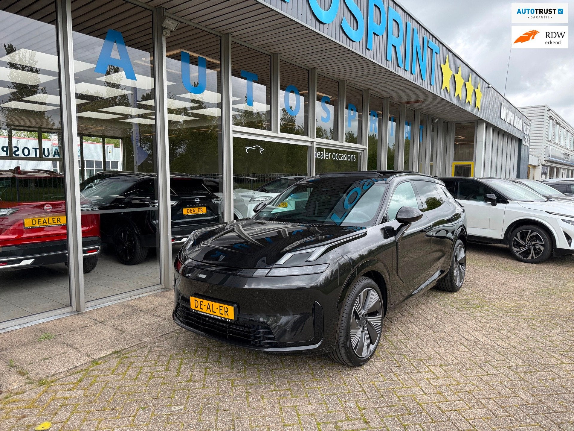 Lynk & Co 08 1.5 More PHEV 345 PK PANO 360 CAMERA , DIRECKT, Auto's, Lynk & Co, Gebruikt, Zwart, Zwart, Bedrijf