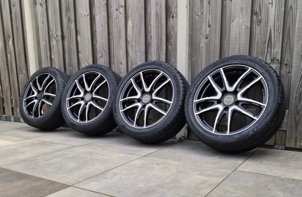 ❗️NIEUWSTAAT PROline 5x120 17 inch BMW velgen nieuwe banden, Ophalen, Velg(en), Nieuw, 17 inch