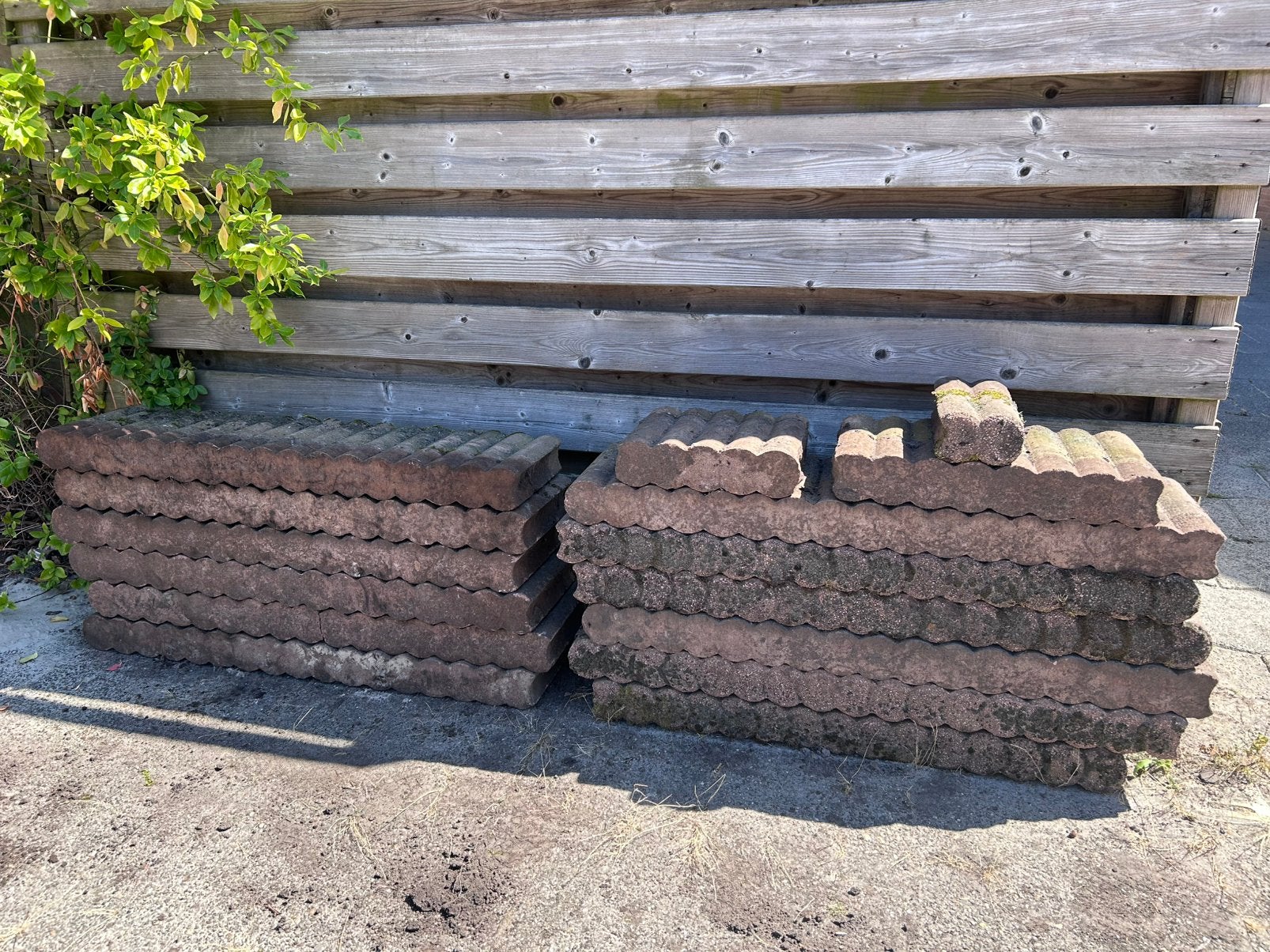 Gratis: 12 meter rondoband / opsluitband, Tuin en Terras, Ophalen, Gebruikt, Overige typen, 100 tot 200 cm