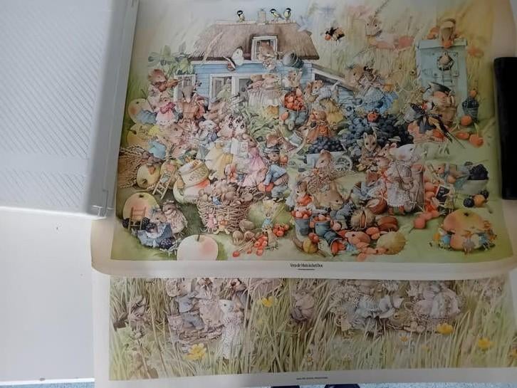 Zes posters, Ophalen of Verzenden, Gebruikt, A1 t/m A3