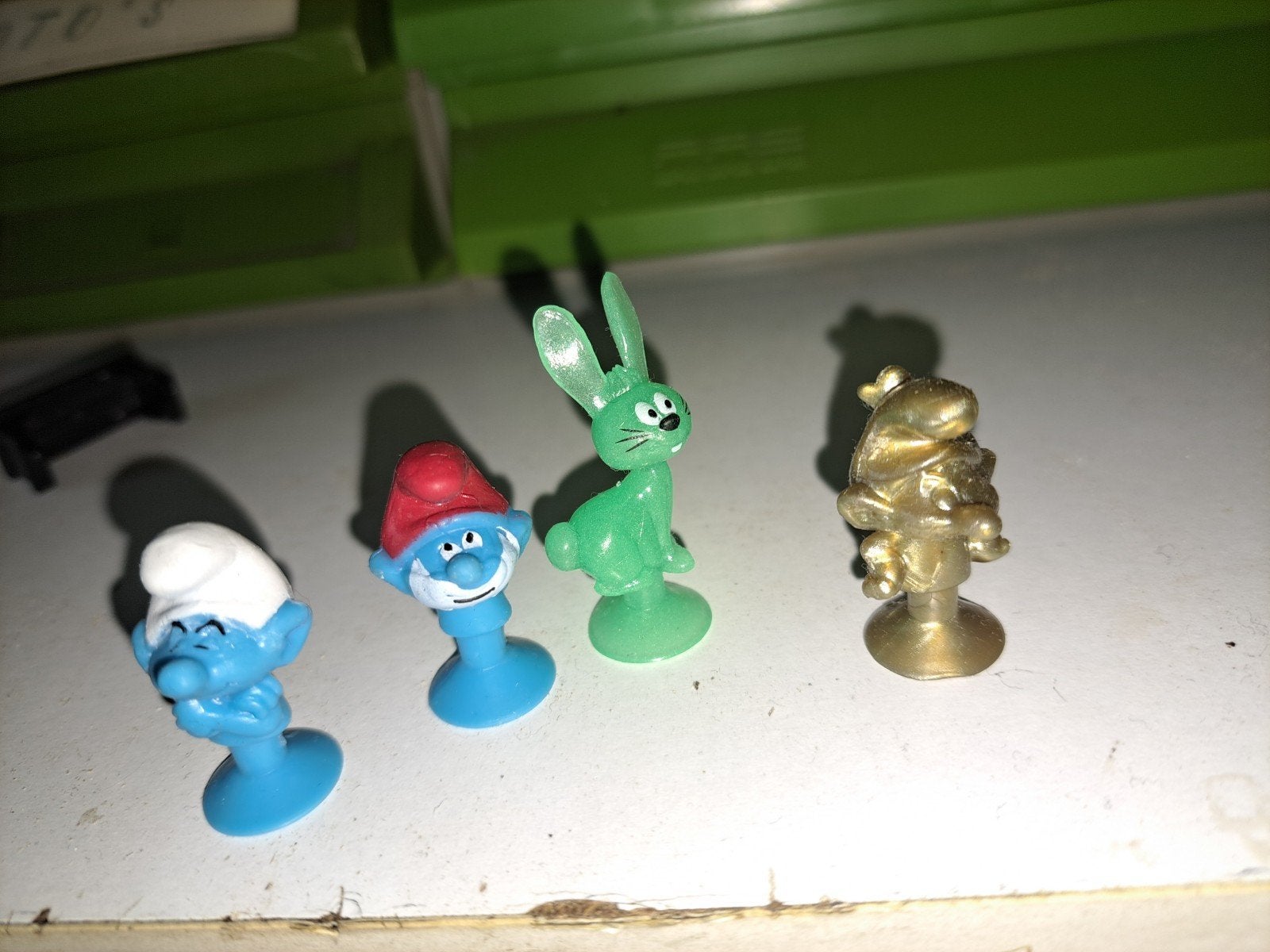 Smurfen en vriendjes figuren - Set van 4, Verzamelen, Smurfen, Ophalen of Verzenden, Zo goed als nieuw, Verschillende Smurfen