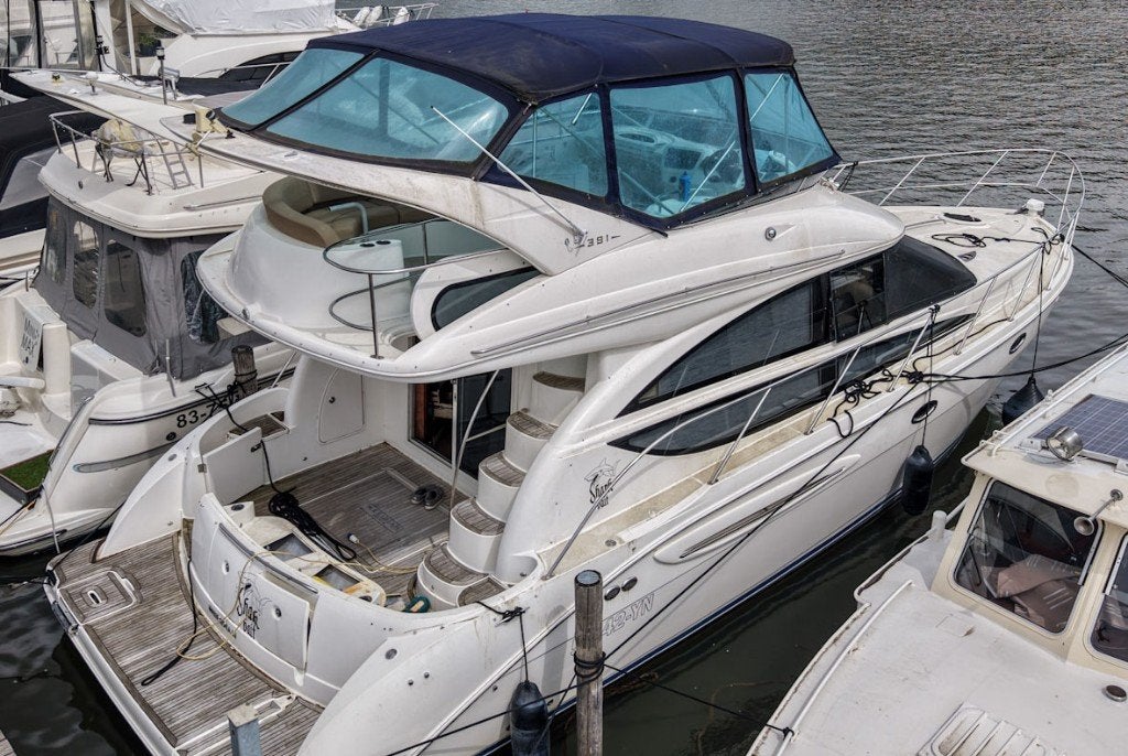 Meridian 391 Sedan, Watersport en Boten, Motorboten en Motorjachten, Ophalen, Overige merken, Gebruikt, Binnenboordmotor