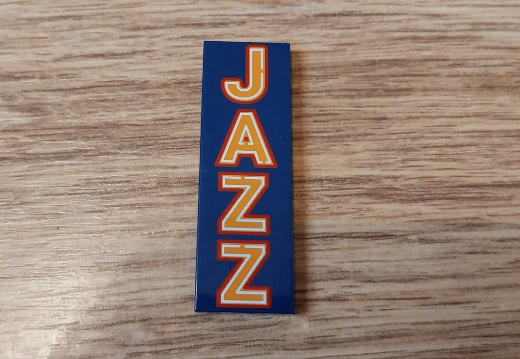 lego jazz 2x6 tegel opdruk nieuw🆕️, Kinderen en Baby's, Speelgoed | Duplo en Lego, Ophalen of Verzenden, Nieuw