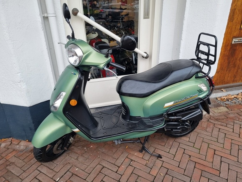 Sym Fiddle Matgroen e5 €1399snor, 1549 brom, Fietsen en Brommers, Scooters | SYM, Ophalen, Gebruikt, Maximaal 45 km/u, Benzine