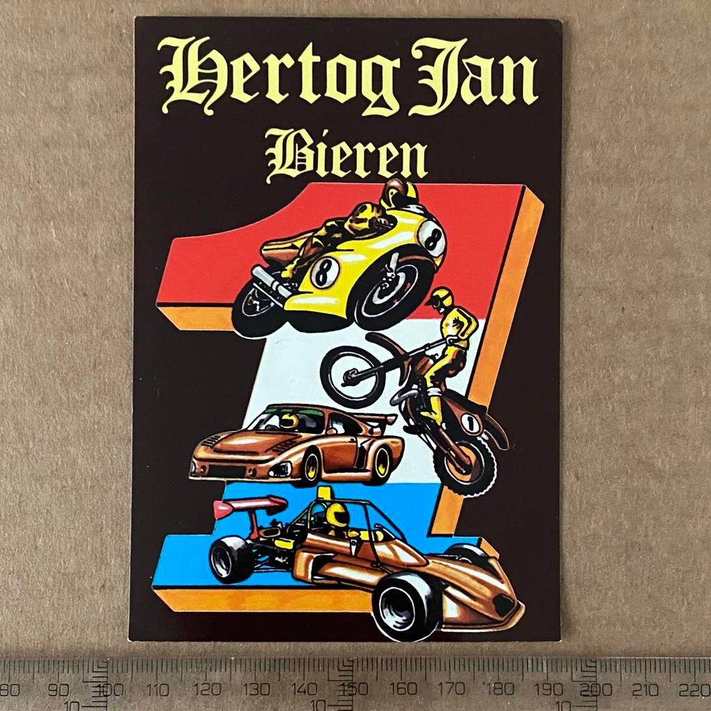 sticker hertog jan autosport motorsport f1, Verzenden, Zo goed als nieuw, Bedrijf of Vereniging