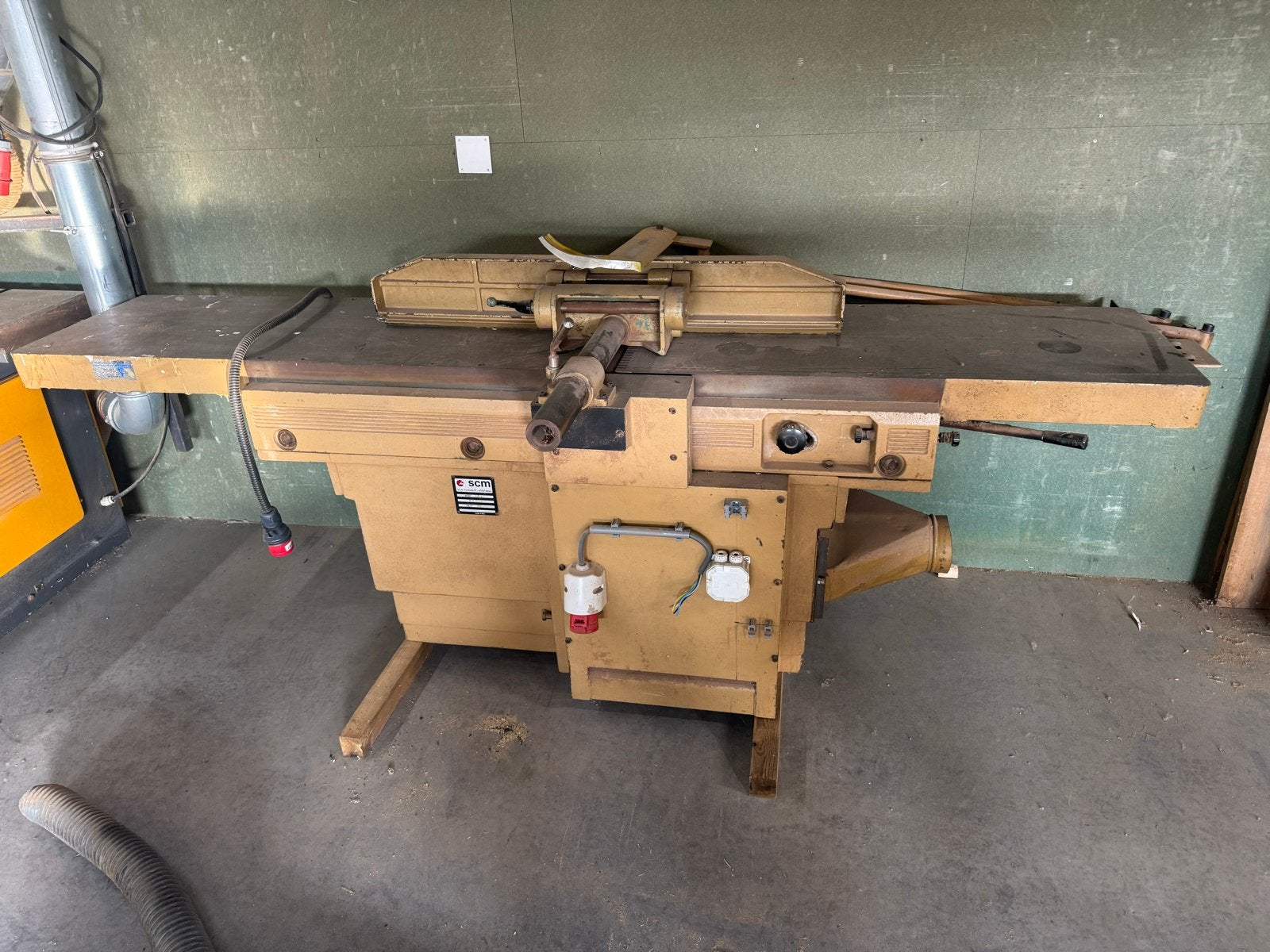 SCM F5L Vlakbank - Robuuste Houtbewerkingsmachine, Doe-het-zelf en Verbouw, Ophalen, Gebruikt