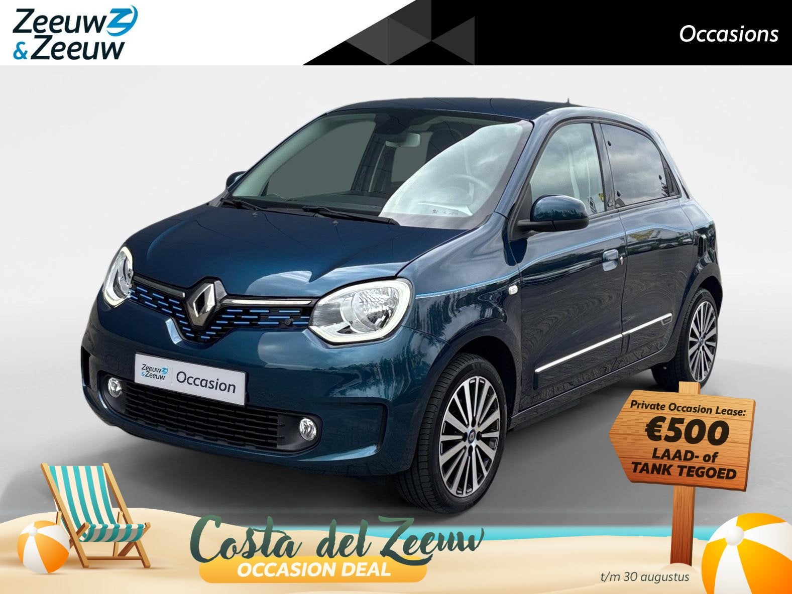 Renault Twingo Z.E. R80 Intens Automaat | 1e eigenaar | Appl, Auto's, Renault, Bedrijf, Te koop, Twingo, ABS, Airbags, Airconditioning